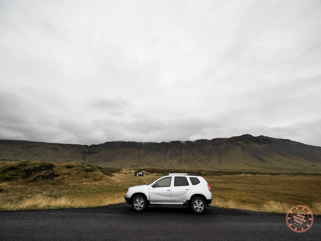Dacia Duster SUV car rental in Iceland