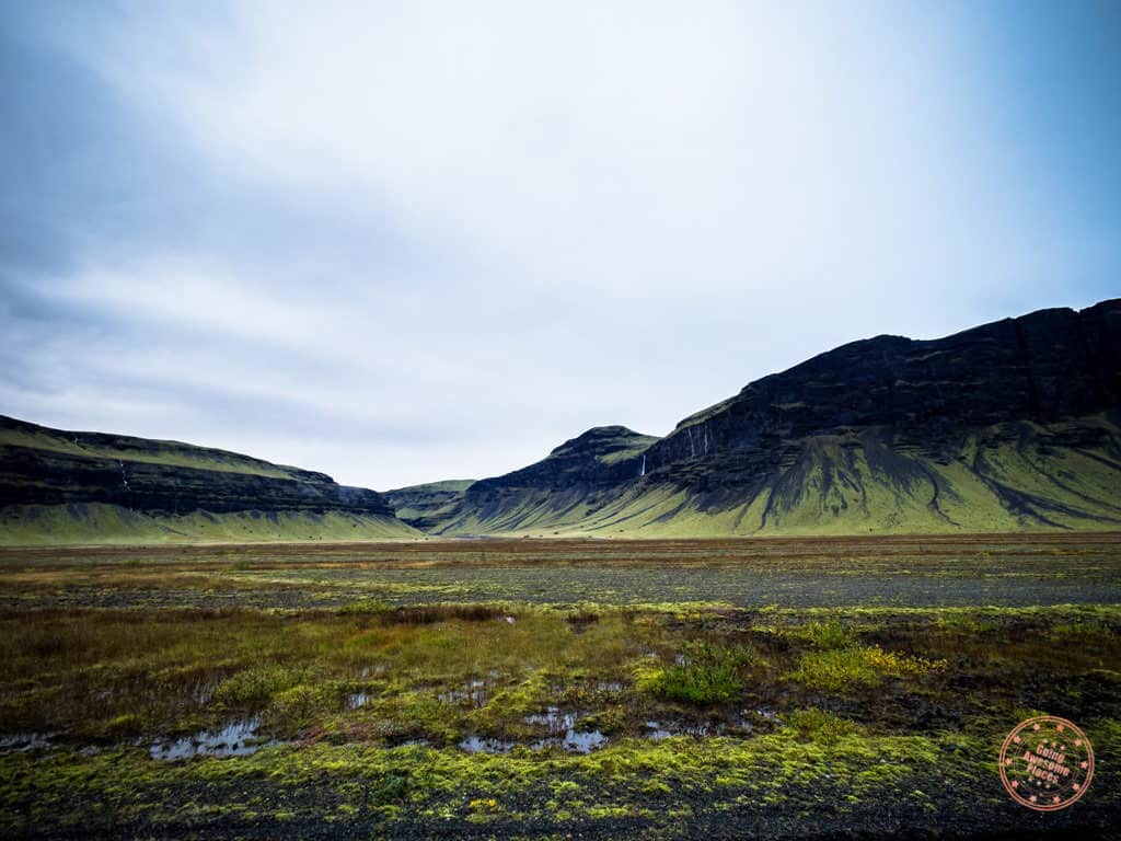 incredible landscape views while on iceland road trip