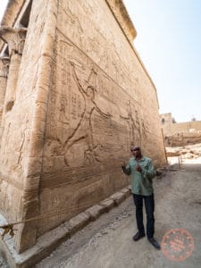 abdulla egyptologist dahabiya nile cruise temple esna