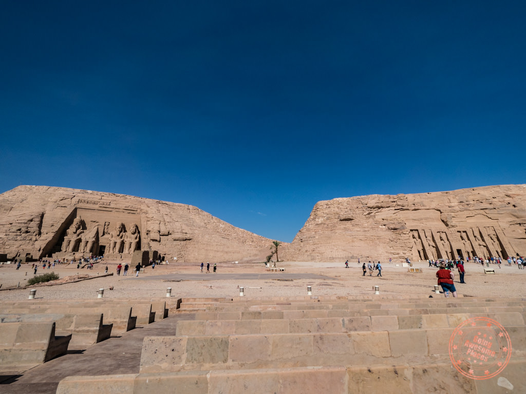 abu simbel complex with both temples