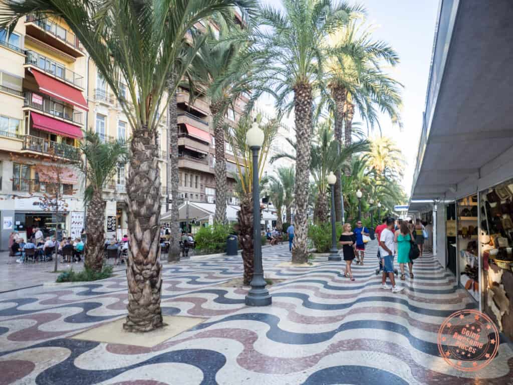 alicante downtown pedestrian street in things to do and 5 day itinerary