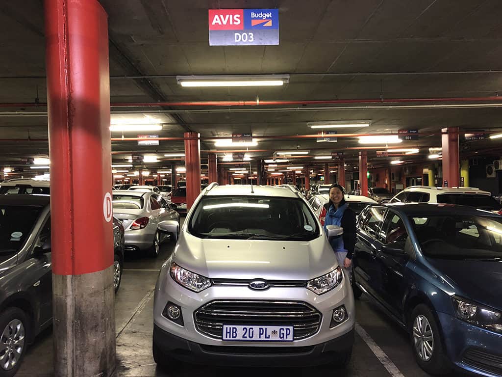 Avis car rental in Johannesburg using car rental coupon codes for deep savings