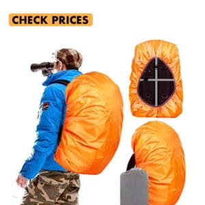 backpack rain cover is a must in any iceland packing list