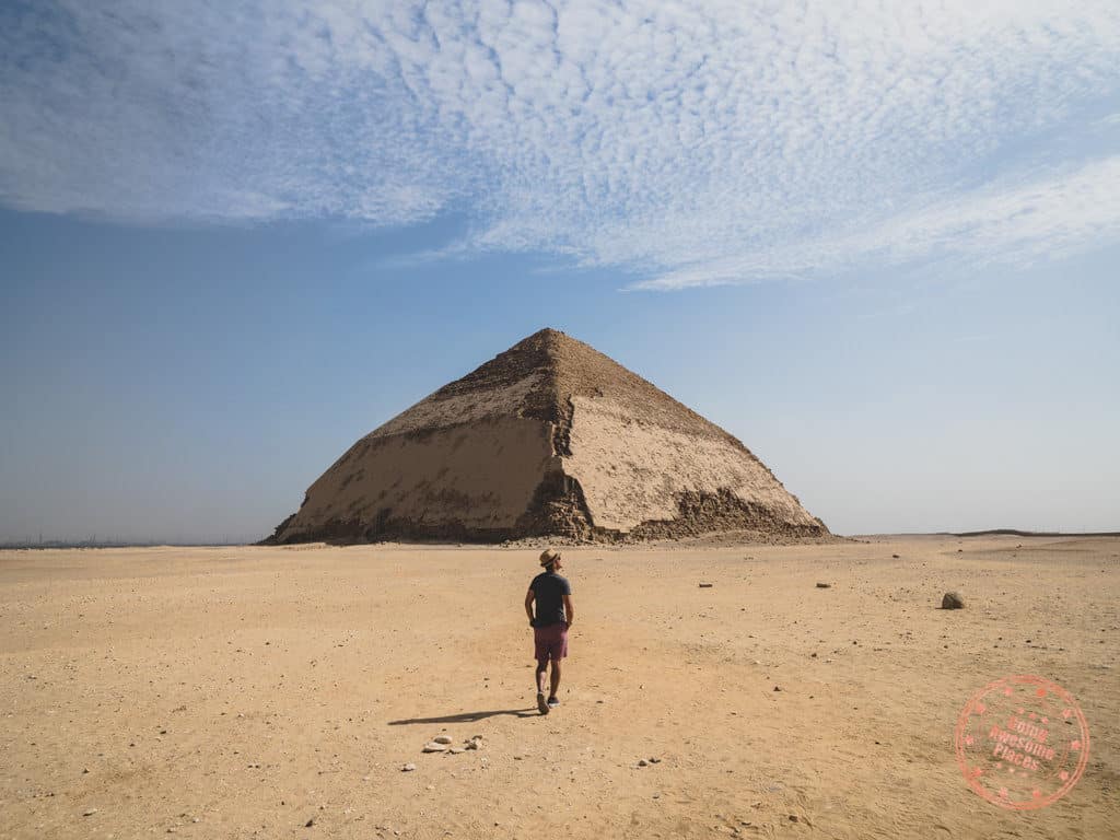 bent pyramid dashur egypt