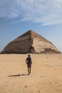 bent pyramid cairo highlight