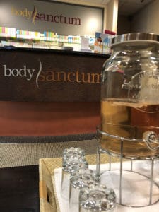 body sanctum complimentary water
