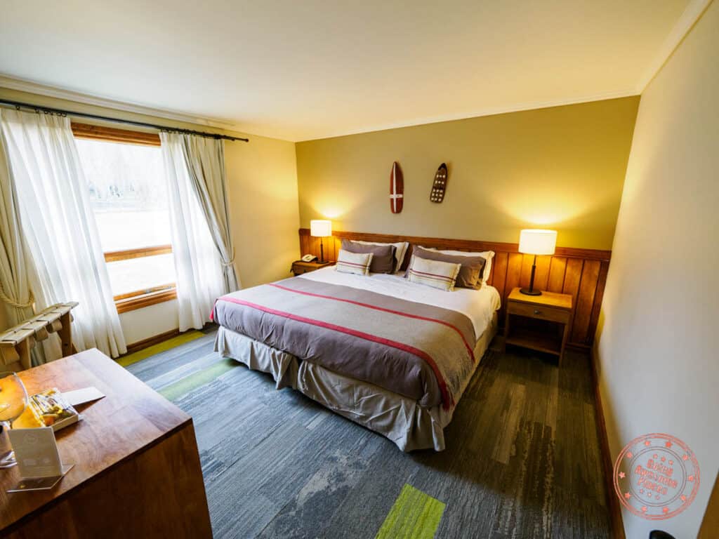 superior cipres room interior in hotel las torres patagonia