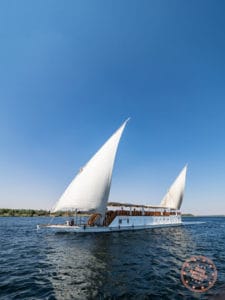 dahabiya loulia sailing nile cruise egypt