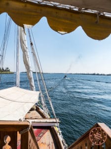 dahabiya loulia tug boat nile cruise egypt