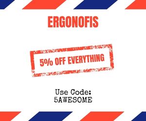 ergonofis discount code and promo code to save 5% off all products