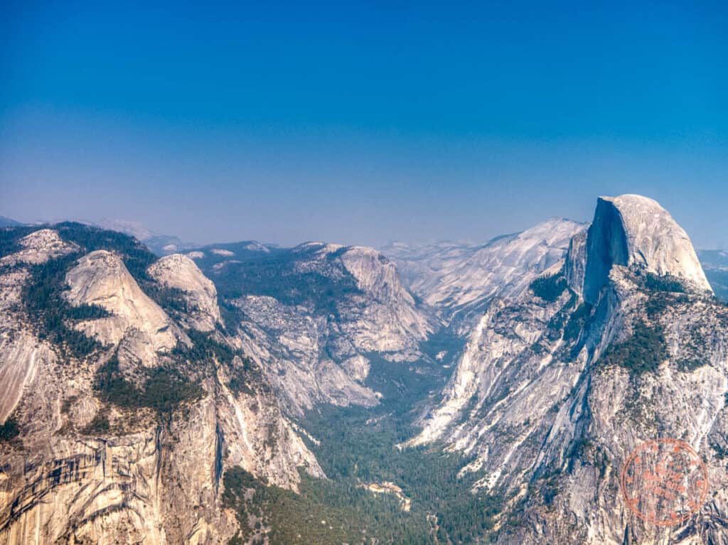 glacier point view of yosemite valley and half dome