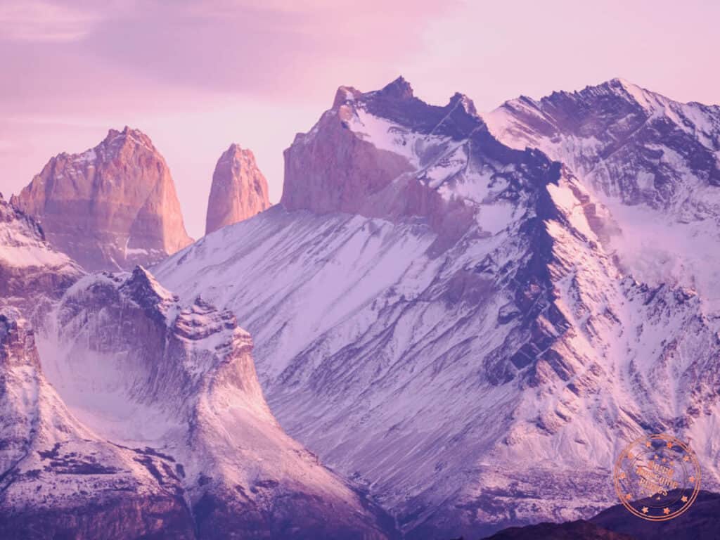 jagged mountains of torres del paine