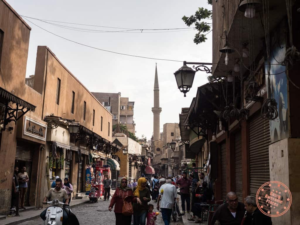 old cairo souk streets