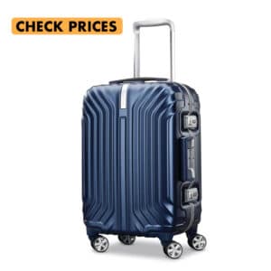 samsonite tru frame carry on spinner suitcase in iceland packing list