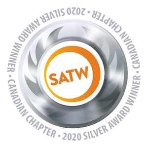 satw canadian chapter silver award winner 2020 for going awesome places