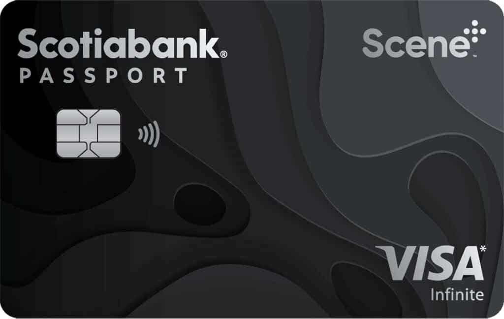 scotiabank passport visa infinite scene credit card