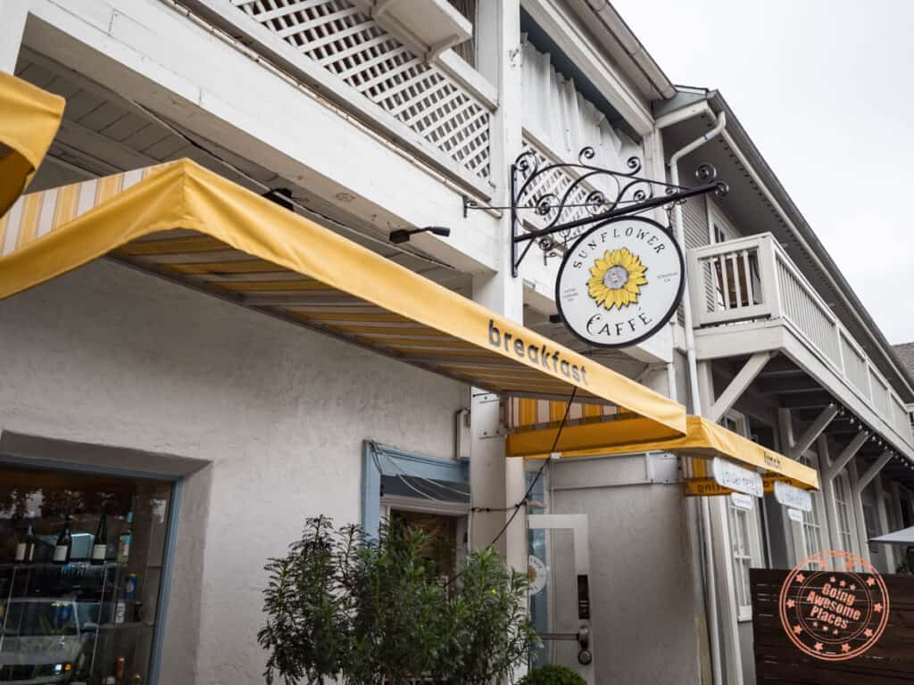 sunflower caffee brunch restaurant in sonoma california