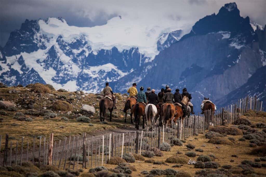 tyndall glacier horseback riding day 2 of patagonia itinerary