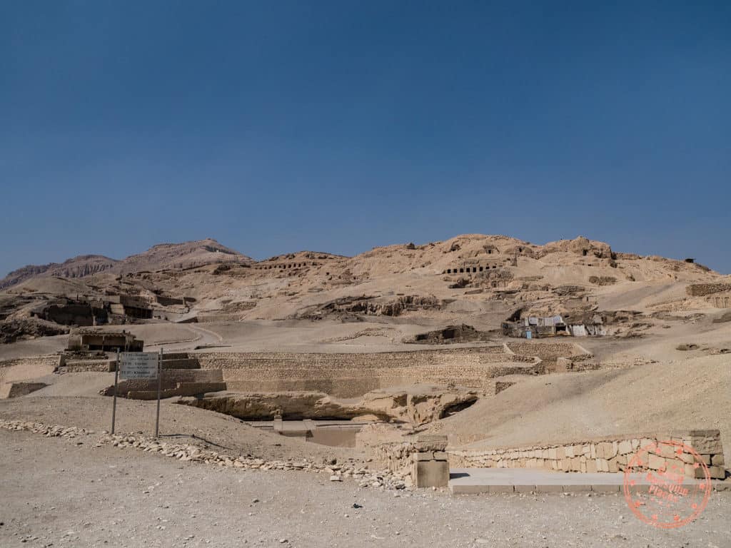 valley of the nobles in luxor egypt