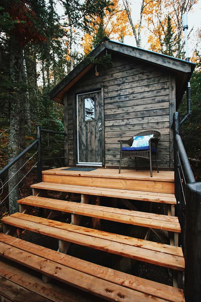 yurt it up north outhouse