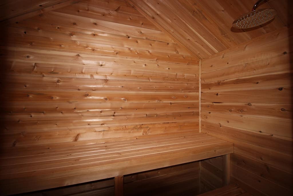 ontario yurt it up north sauna