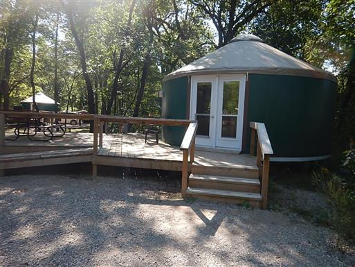 yurts in pinery provincial park